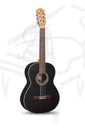 Guitarra Alhambra 1C Black Satin