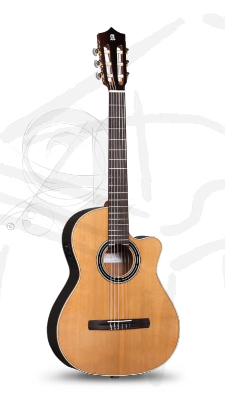 Guitarra Alhambra CS-LR CW E1 Crossover + Funda