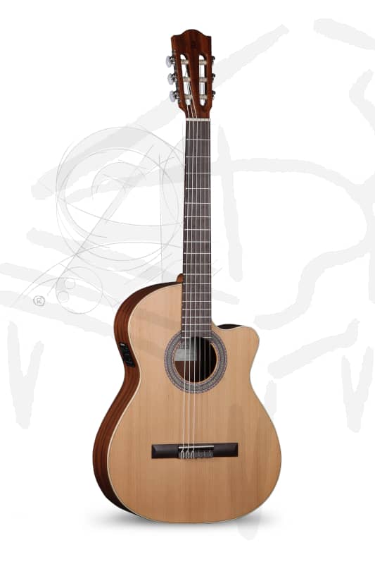 Guitarra Alhambra Z-Nature Cw-Ez + Funda