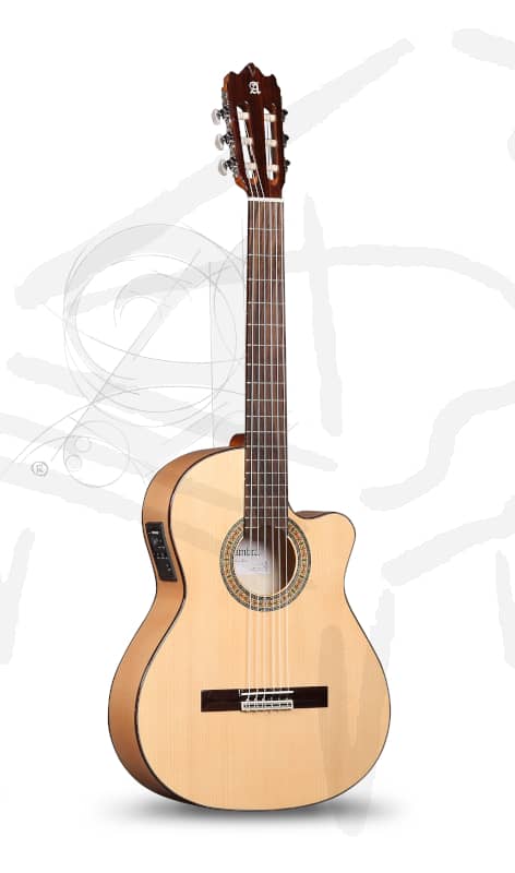 Guitarra Alhambra 3F Cw E1 + Funda
