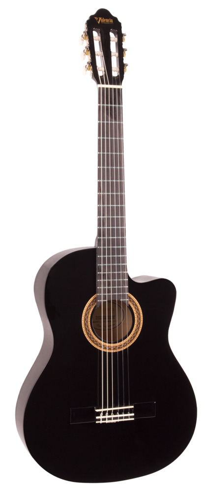 Guitarra Valencia Vc-104C Bk Cutaway