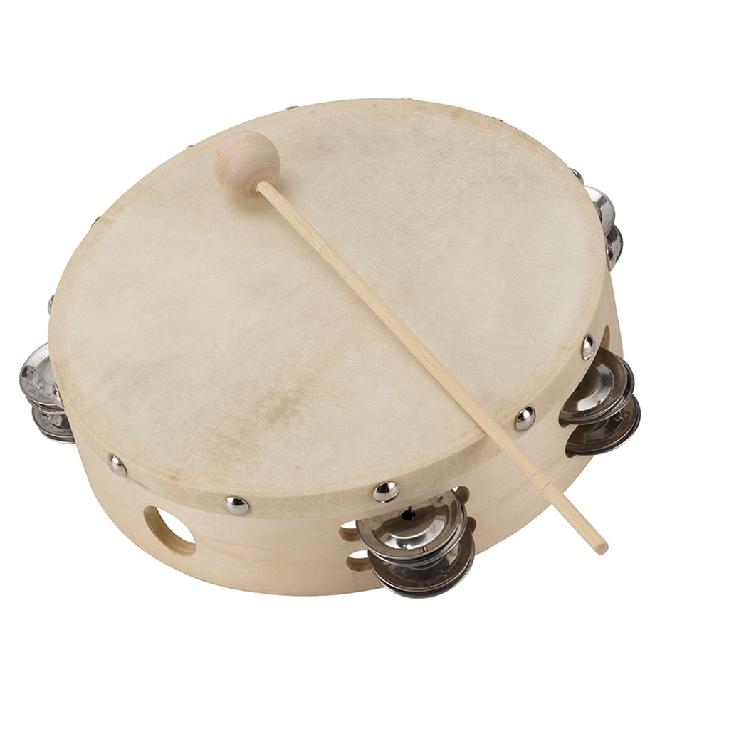 Pandereta 12" Natural Soundsation St2R-12 Sonajas Dobles