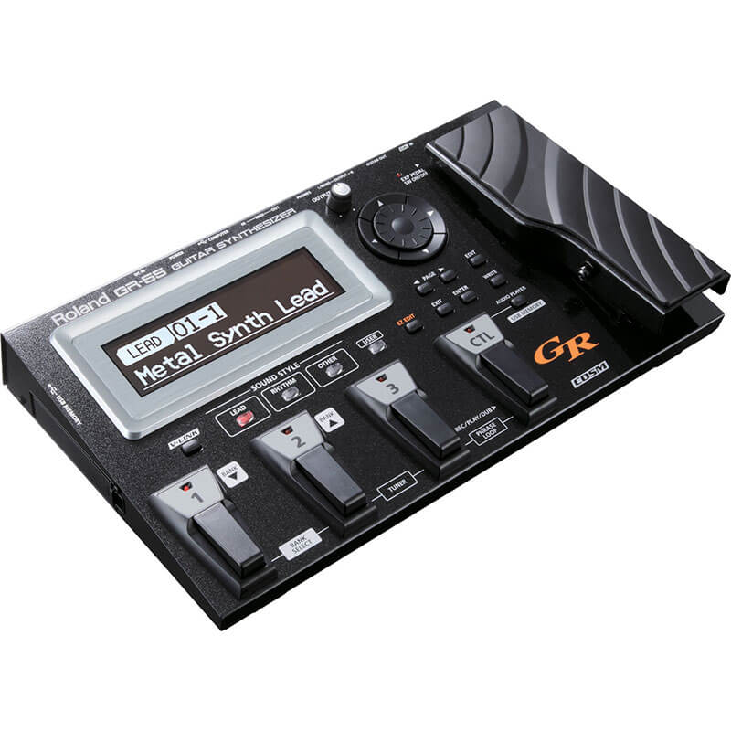 Sintetizador Guitarra Roland Gr-55Gk Bk Looper Incorp