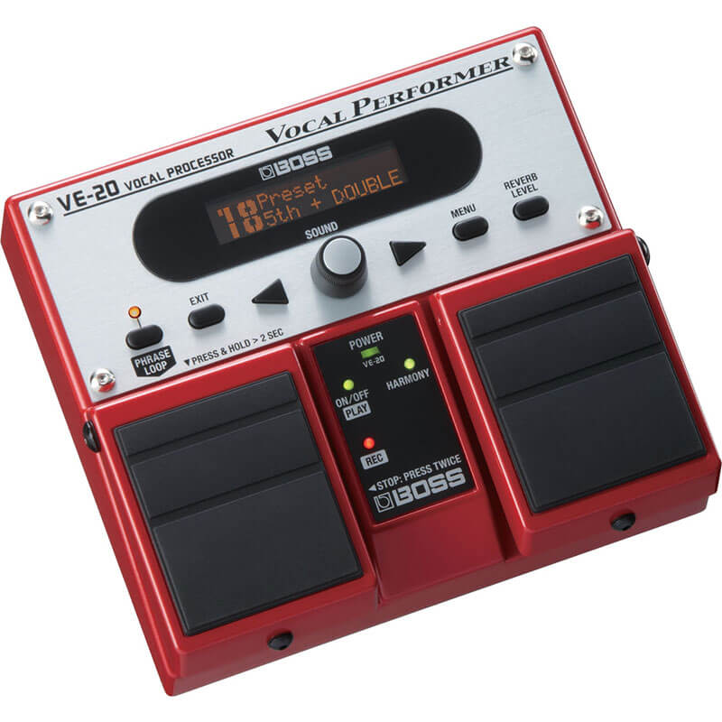 Pedalera Vocal Boss Ve-20