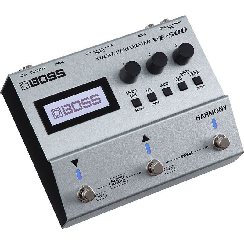 Pedalera Vocal Boss Ve-500