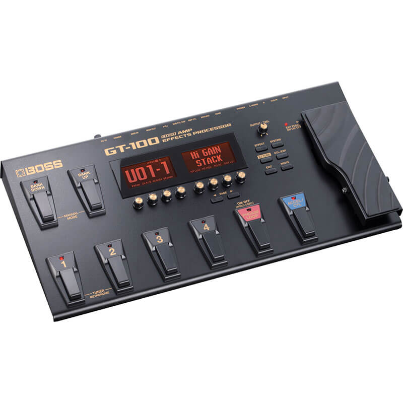 BOSS GT-100 AMP EFFECTS PROCESSOR 本体 Pedalera BOSS GT-100 | Klavier