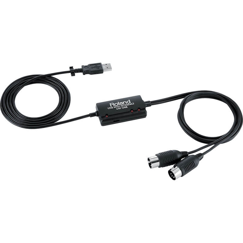 Interface Midi Roland Um-One-Mk2 Ent/Sal Usb Midi