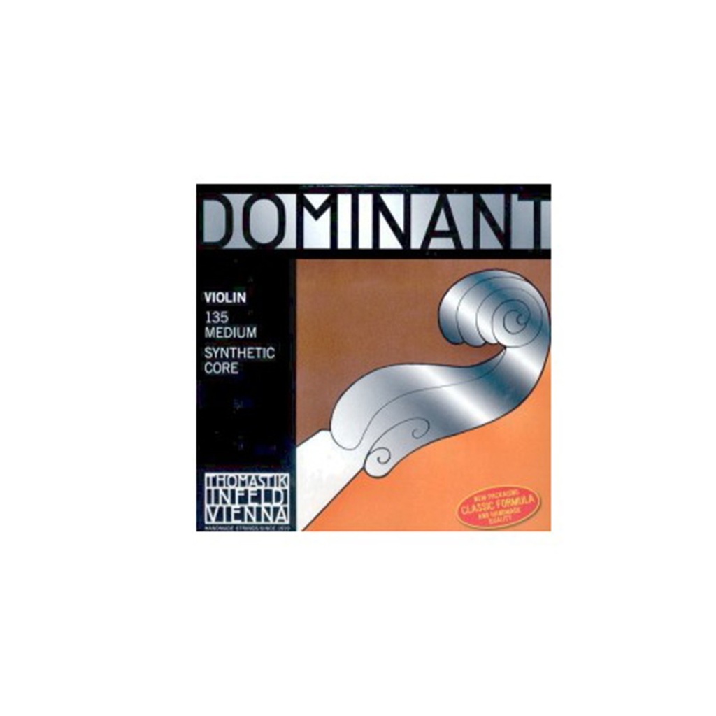Juego Cuerdas Violín Thomastik Dominant 135 4/4 Medium
