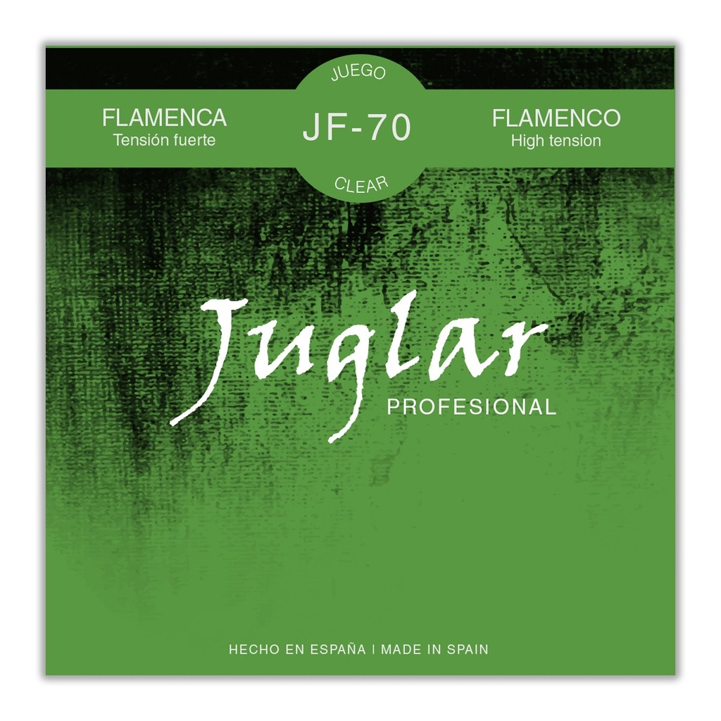Juego Cuerdas Juglar Jf-70 Flamenca Clear
