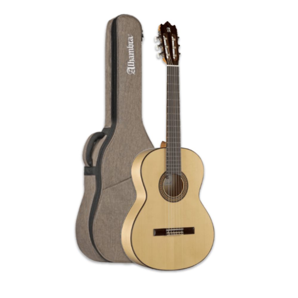 Guitarra Alhambra 3F Flamenca C/Golpeador + Funda