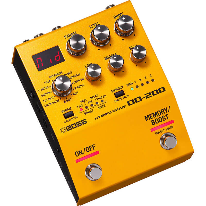 Pedal Guitarra Boss Od-200