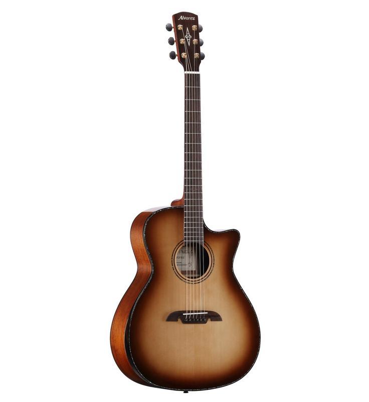 Guitarra Electroacustica Alvarez Mga70Wcearshb M. Elite