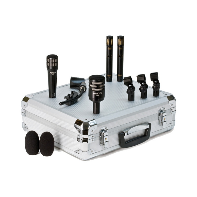 Set De Micrófonos De Batería Audix Dpquad