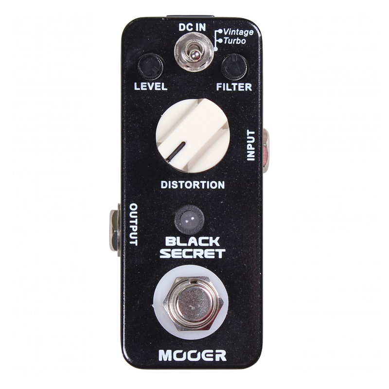Pedal De Distorsión Mooer Black Secret