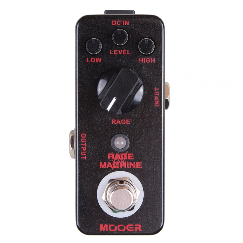 Pedal De Distorsión Mooer Rage Machine Metal Distortion