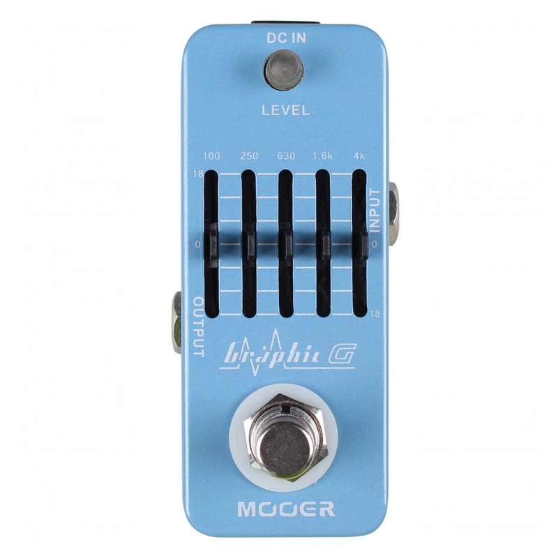 Pedal De Eq Mooer Graphic G 5 Band Guitar Eq