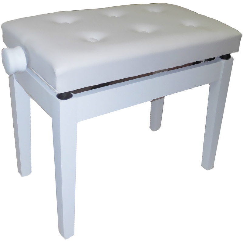 Banqueta De Piano Oqan Bgm Wh