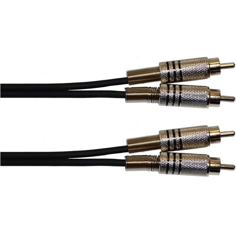 Cable De Audio Rca Oqan Qabl R2-03-2R