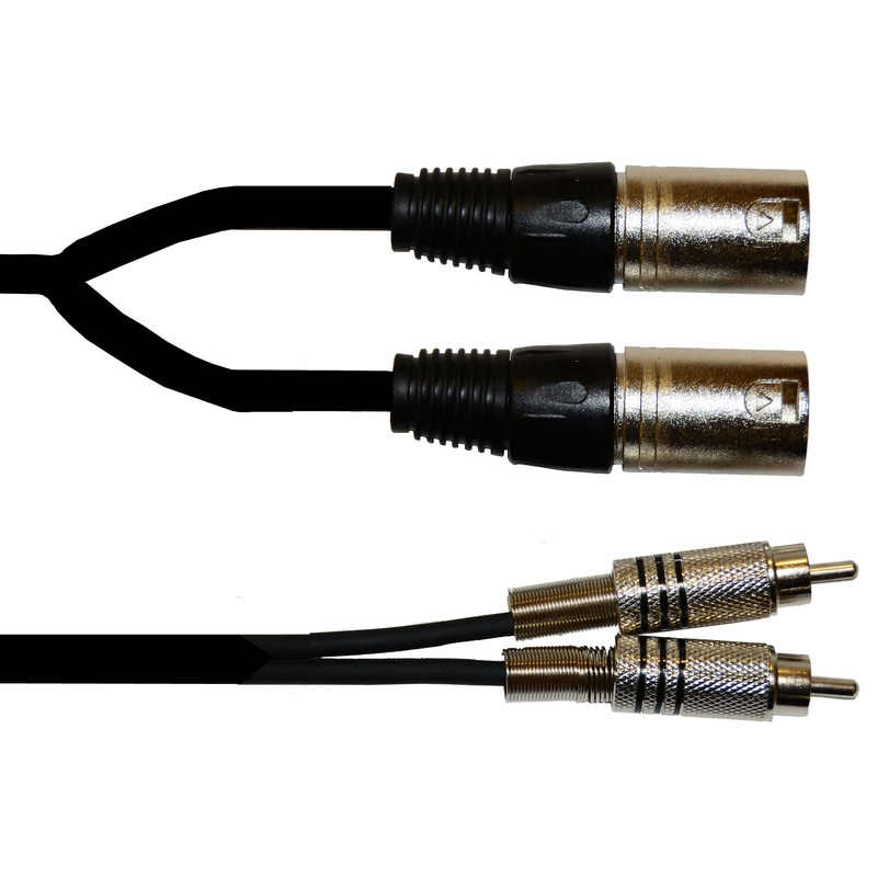 Cable Audio Rca Xlr Oqan Qabl R2-03-2Xm