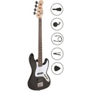 Bajo Eléctrico Oqan Qbe-Jb35 Bk Bass Pack