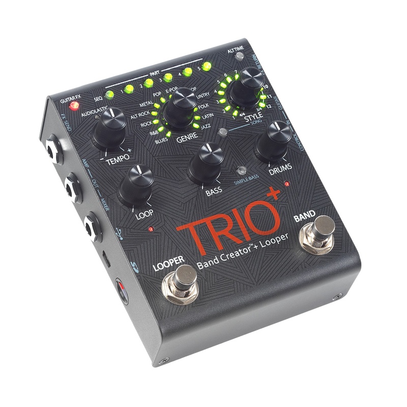 Pedal Looping Digitech Dod Trio Band Plus