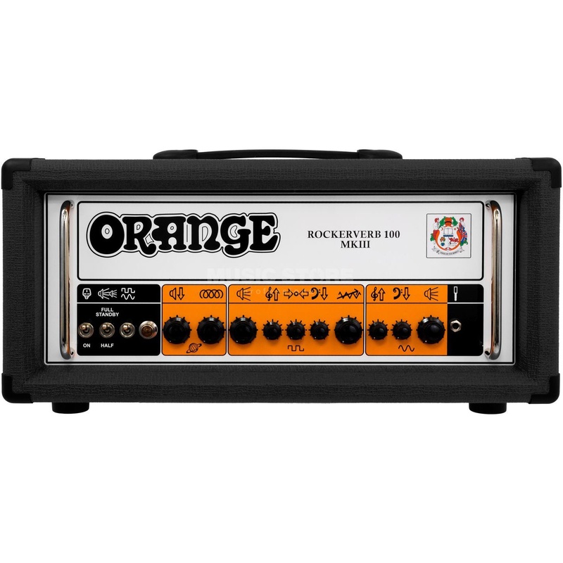 Amplificador Cabezal Guitarra Eléctrica Orange Rockerverb 100H Mkiii Bk