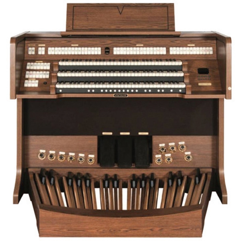 Organo Liturgico Viscount Unico Clv8 Roble Oscuro