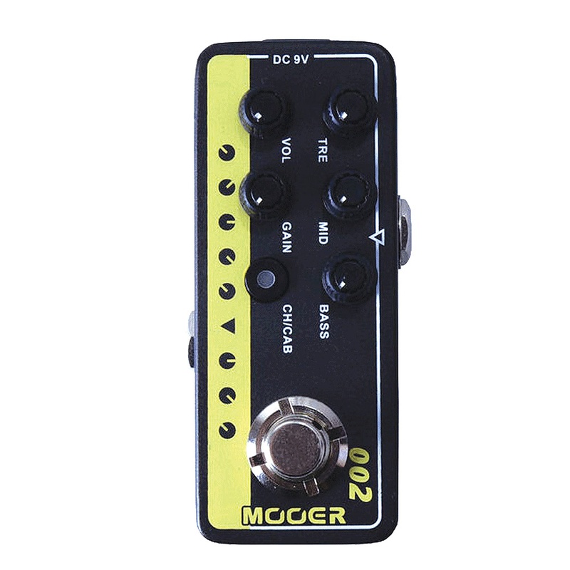 Pedal Preamp Mooer 002 Uk Gold 900