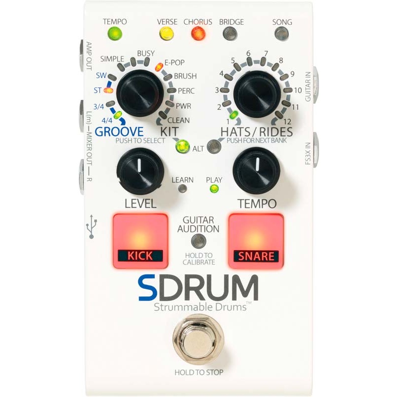 Pedal De Efecto Digitech - Dod Sdrum