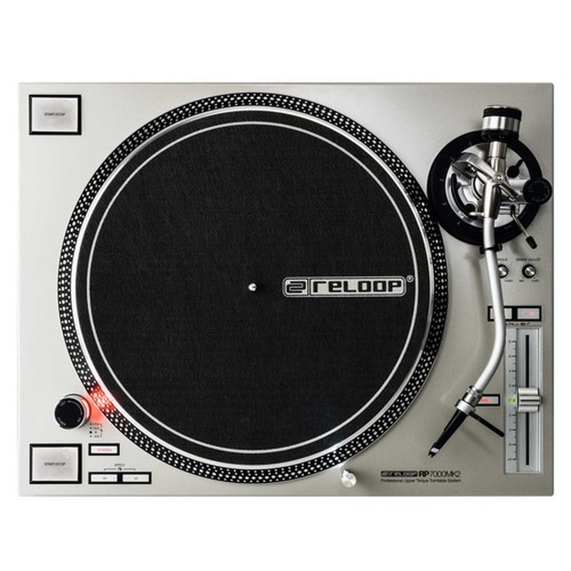 Plato Giradiscos Reloop Rp-7000 Mk2 Silver