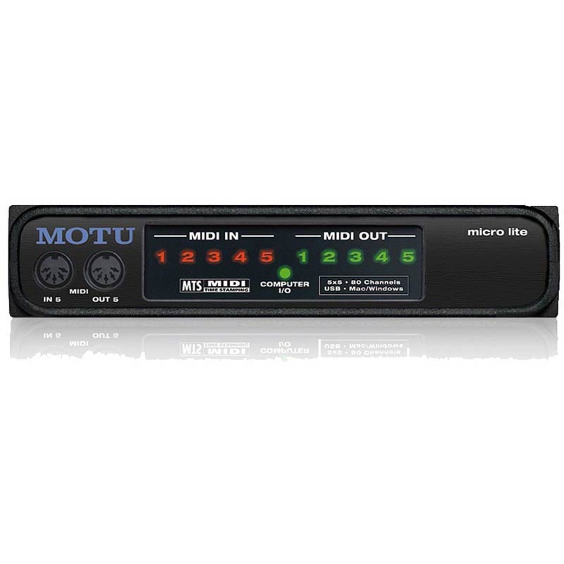 Interface Midi-Usb Motu Micro Lite