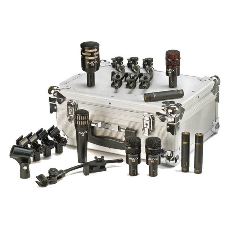 Set De Micrófonos De Batería Audix Dpelite8