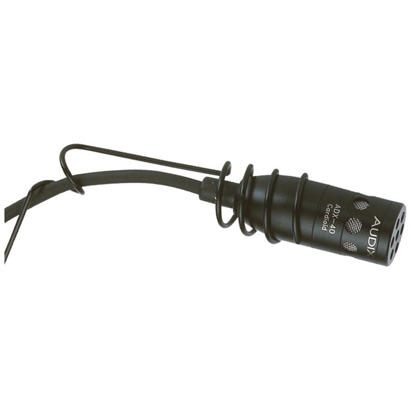 Micrófono De Condensador Lavalier Audix Adx40 Bk