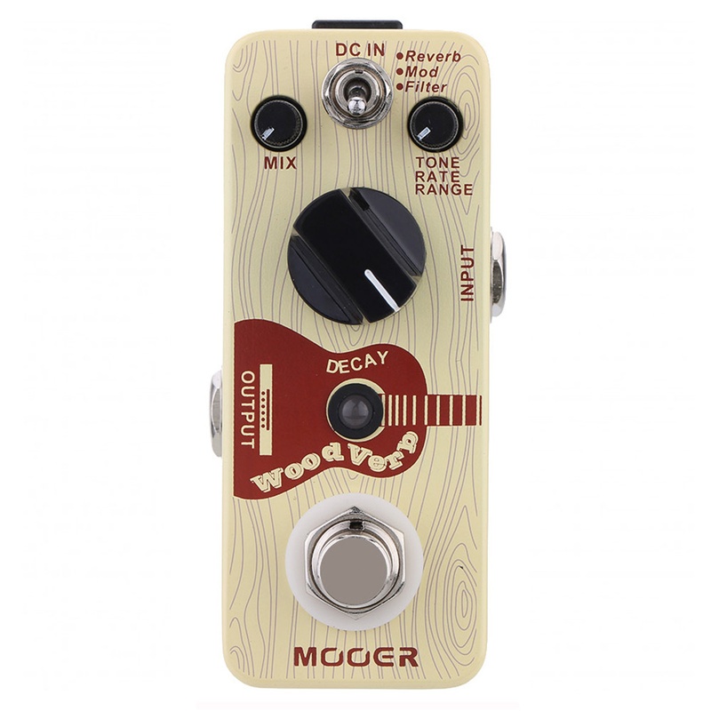 Pedal De Reverb Mooer Woodverb Acoustic Reverb