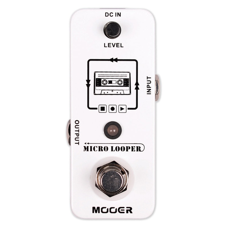Pedal De Looper Mooer Micro Looper Recording