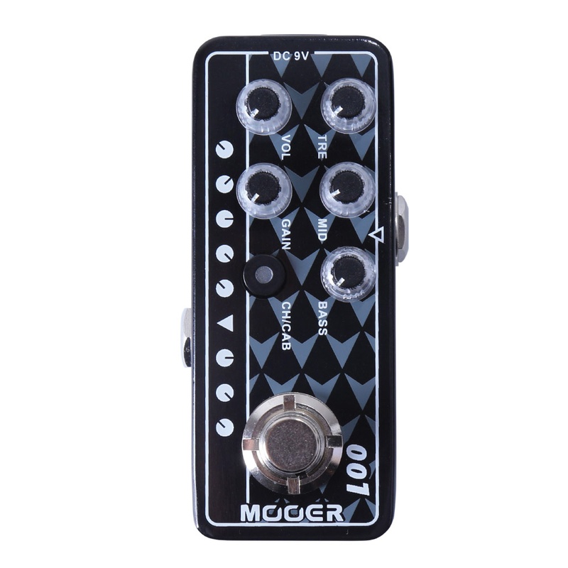 Pedal Preamp Mooer 001 Gas Station Micro Preamp