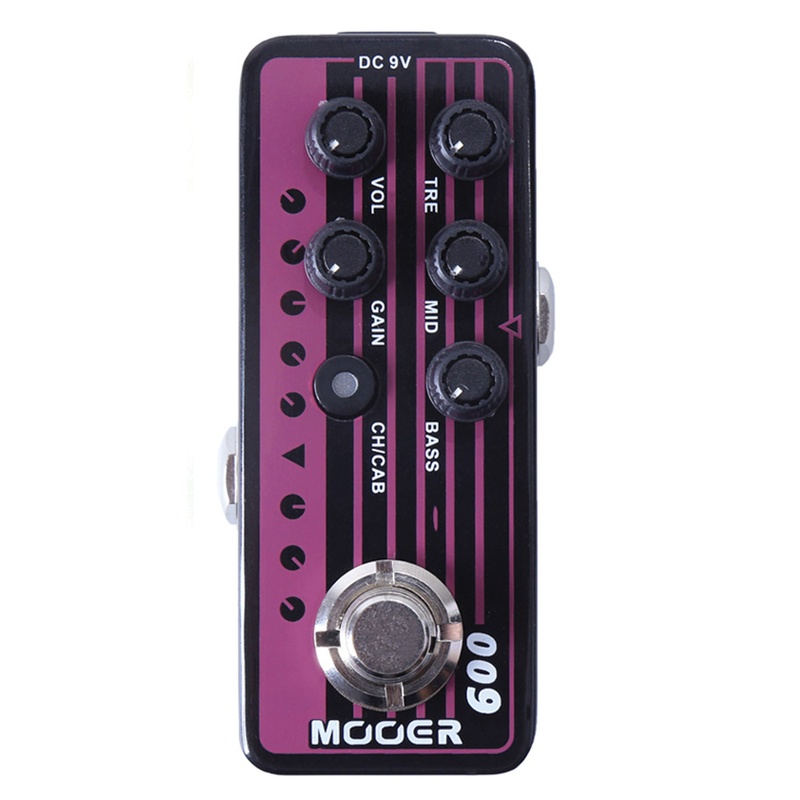 Pedal Preamp Mooer 009 Blacknight
