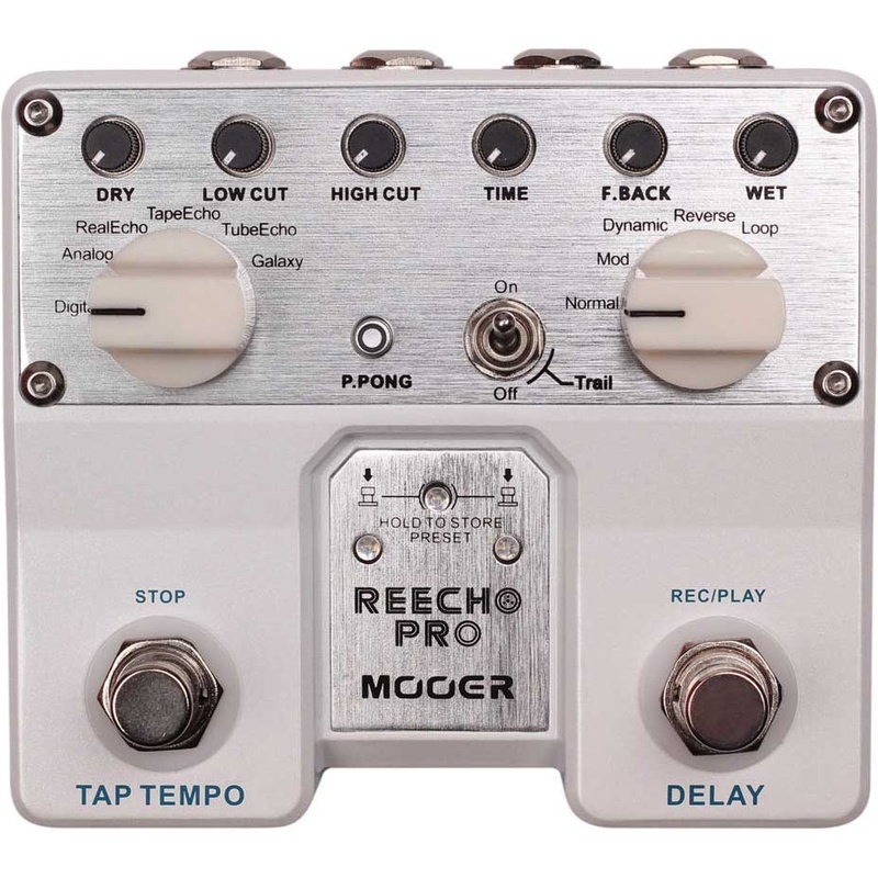 Pedal De Echo Mooer Reecho Pro Digital Delay