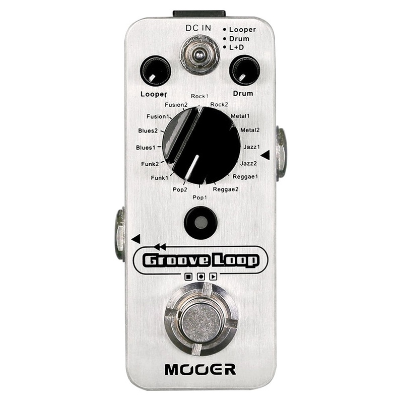 PEDAL DE FRASEO/LOOPING MOOER GROOVE LOOP LOOPER Y DRUMMER