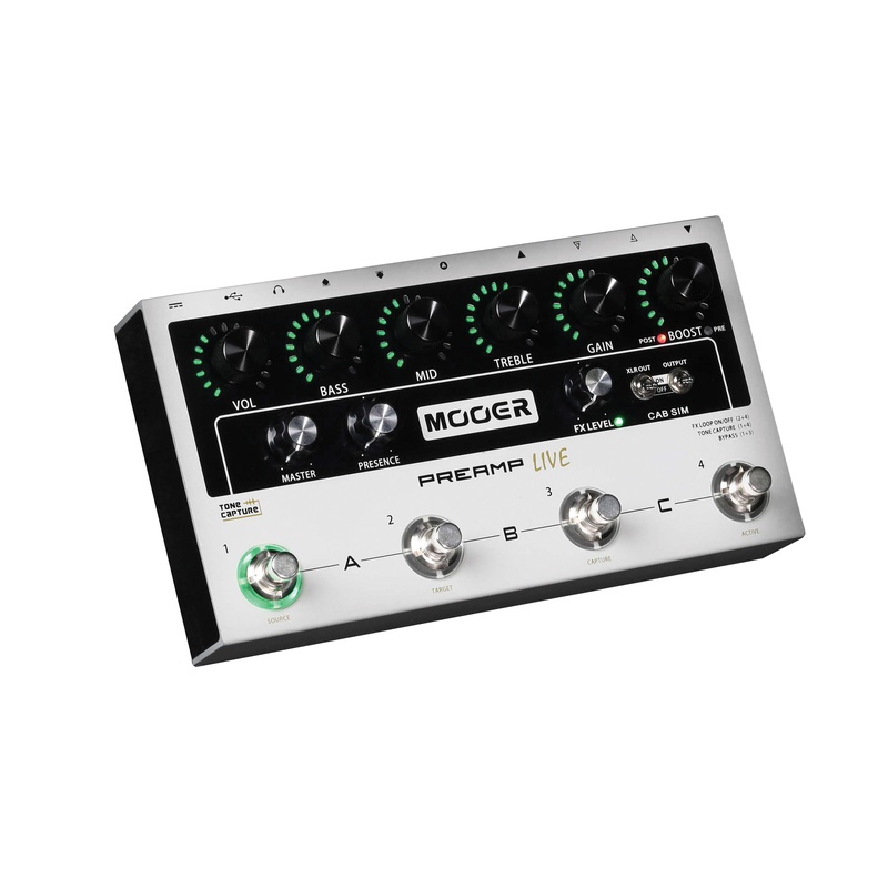 Pedal Preamp Mooer Live