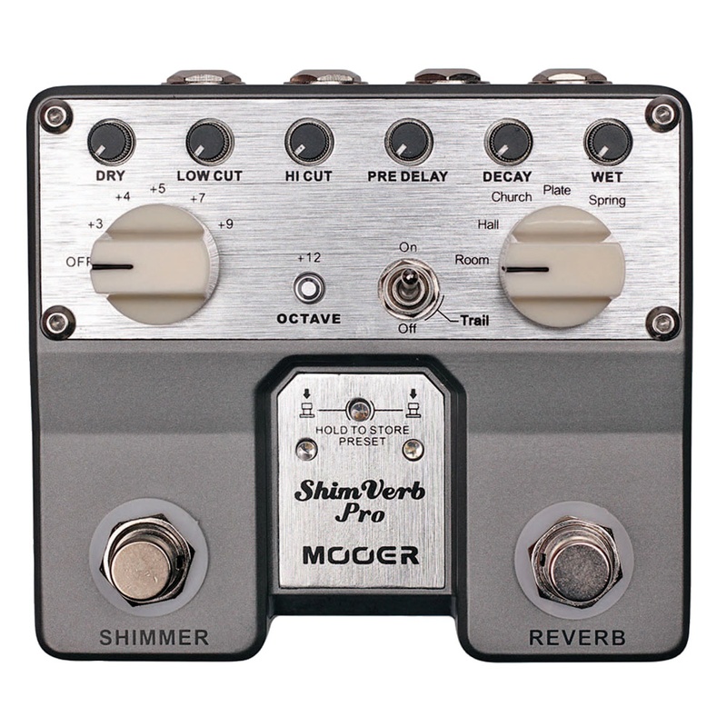 Pedal De Reverb Mooer Shimverb Pro Digital Reverb
