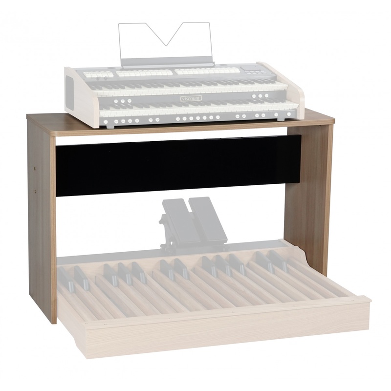 Soporte De Teclado Viscount Cantorum Duo Pedalera 30