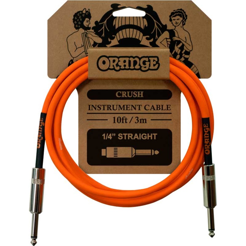 Cable De Instrumento Orange Crush 3M Straight-Straight