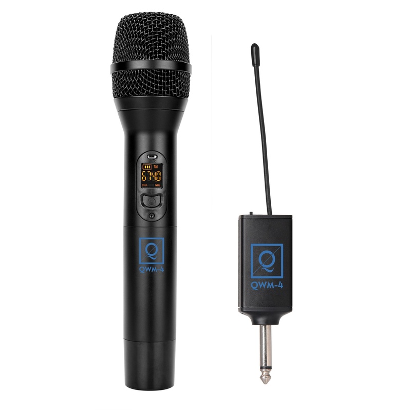 Microfonio Inalámbrico De Mano Oqan Qwm-4 863-865 Mhz