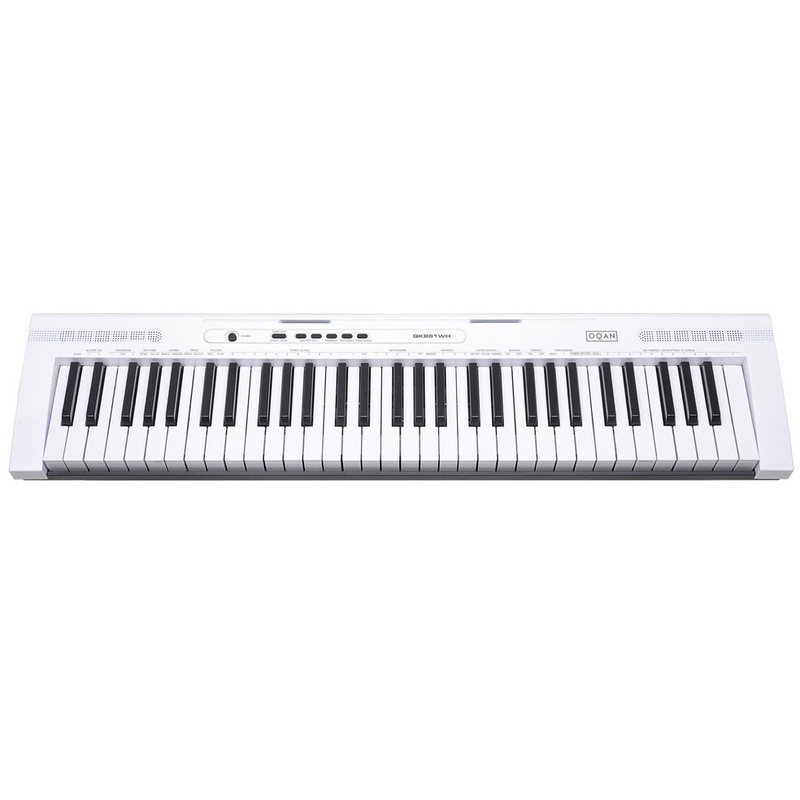 Teclado Portátil De Acompañamiento Oqan Qkb61Wh