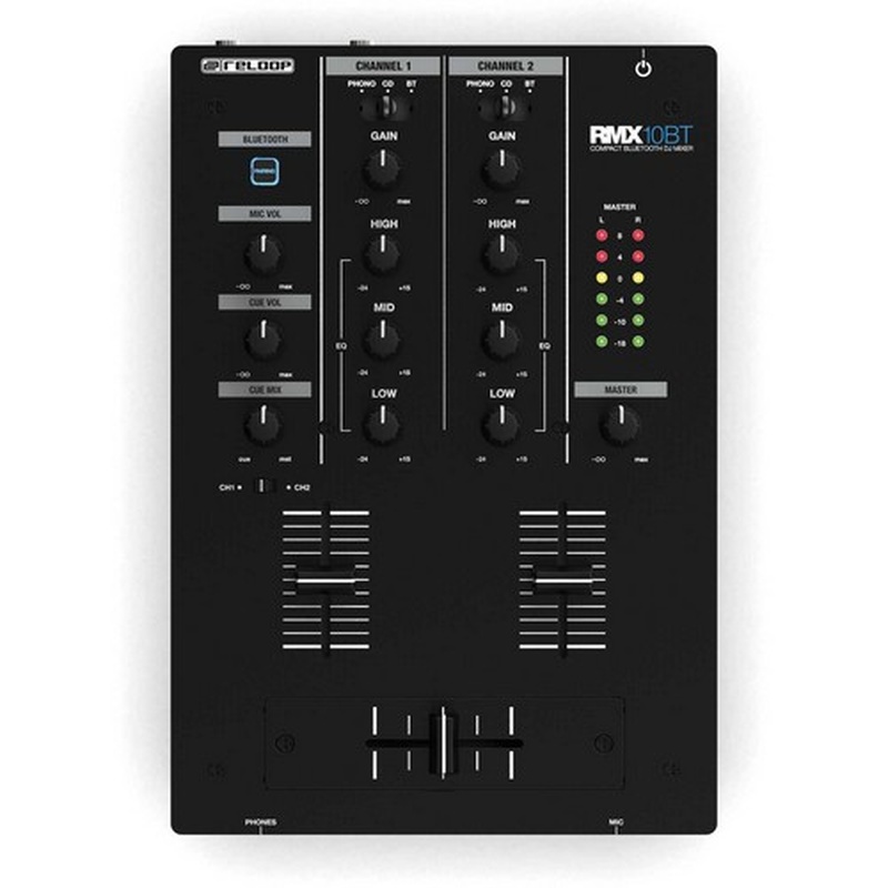 Mezclador De Dj Reloop Rmx-10 Bt