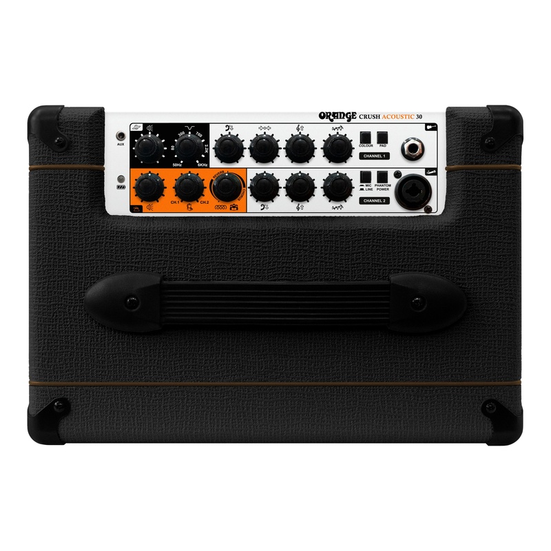Amplificador De Guitarra Acustica Orange Crush 30 Bk