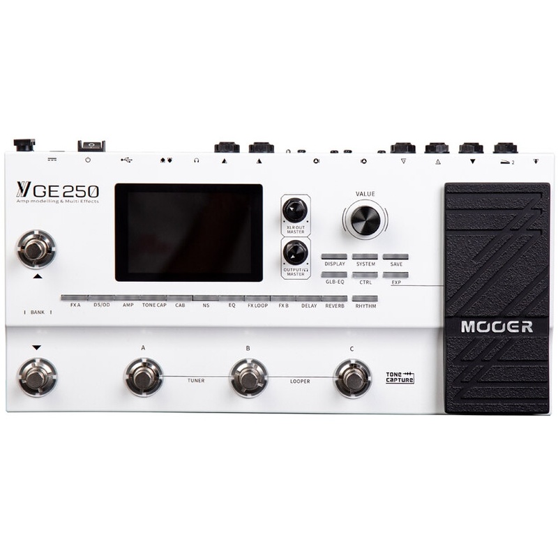 Pedalera Multi-Efectos De Suelo Para Guitarra Mooer Ge250