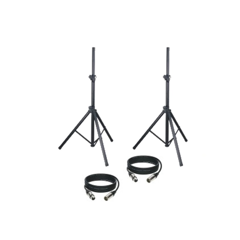 Tripode Para Altavoz Pa Hk Audio Xlr Cable Pareja