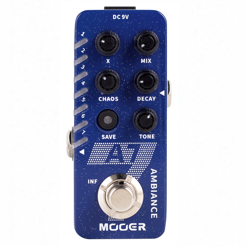 Pedal De Reverb Mooer A7 Ambience